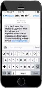 Mother's Day Marketing SMS