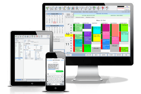online booking appointment book salon management software